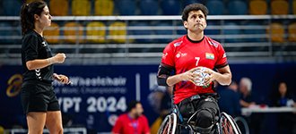 India wheelchair handball captain Choudhari: "I'm born to fly"