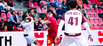 Austria seal main round berth with hard-fought battle against Qatar