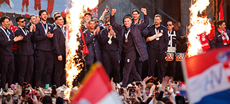 "You are crazy people" - Sigurdsson and Croatia squad return to heroes…