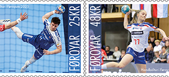Surprise, respect and achievement – Faroese handball celebrated by stamp set