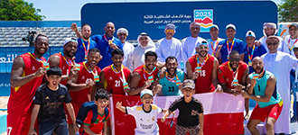 Oman men win Beach Handball gold at 2025 Gulf Beach Games