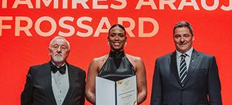 Tamires Morena de Araujo rewarded for fair play gesture at the Fair Play International Committee Awards Gala