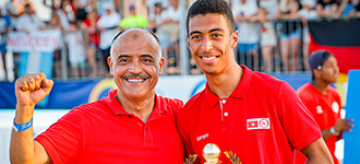 “With beach handball, you're always in a good mood” – World champ…