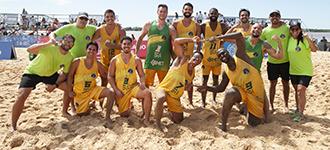 Argentina women and Brazil men win 2026 SCAHC beach handball championships