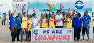 Tunisia and Benin make African beach handball history in Togo