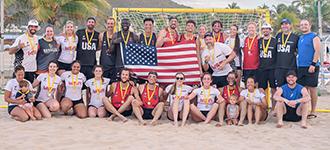 USA dominate 2026 NACHC Beach Handball Championship, book spots at Croatia 2026