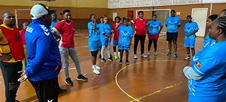 IHF coaching education advances through four courses across Africa