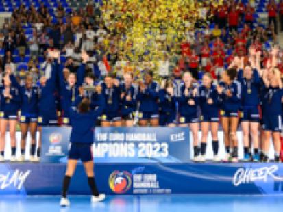 France strike gold at the W17 EHF EURO 2023, after a 16-year wait
