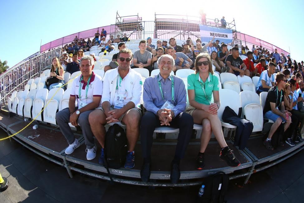 IHF President at the Buenos Aires 2018 Youth Olympic Games