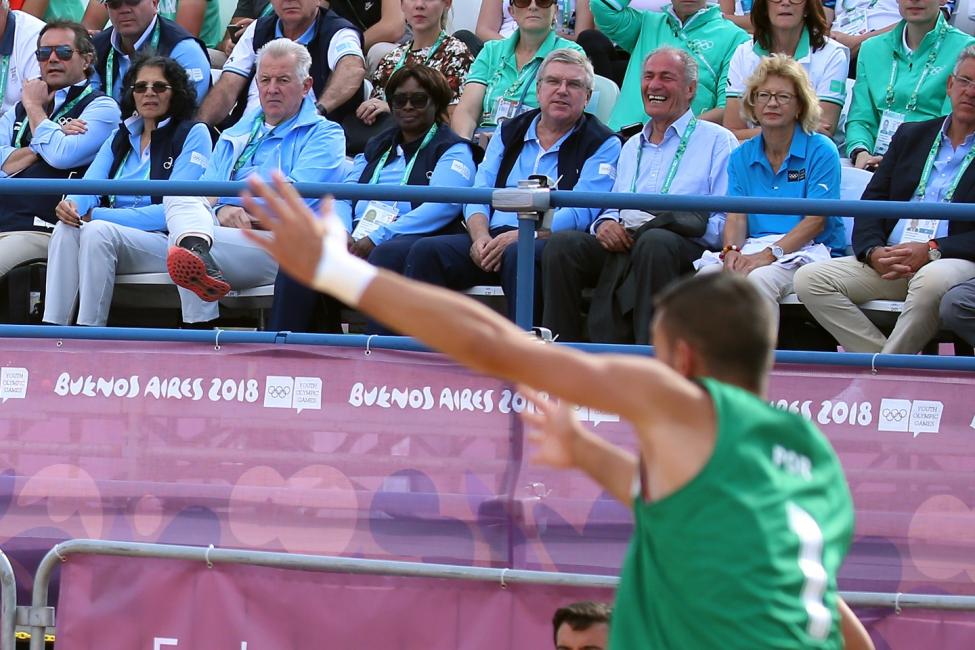 IHF President at the Buenos Aires 2018 Youth Olympic Games