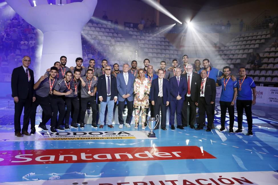 Spain 2019 bronze medallists Egypt