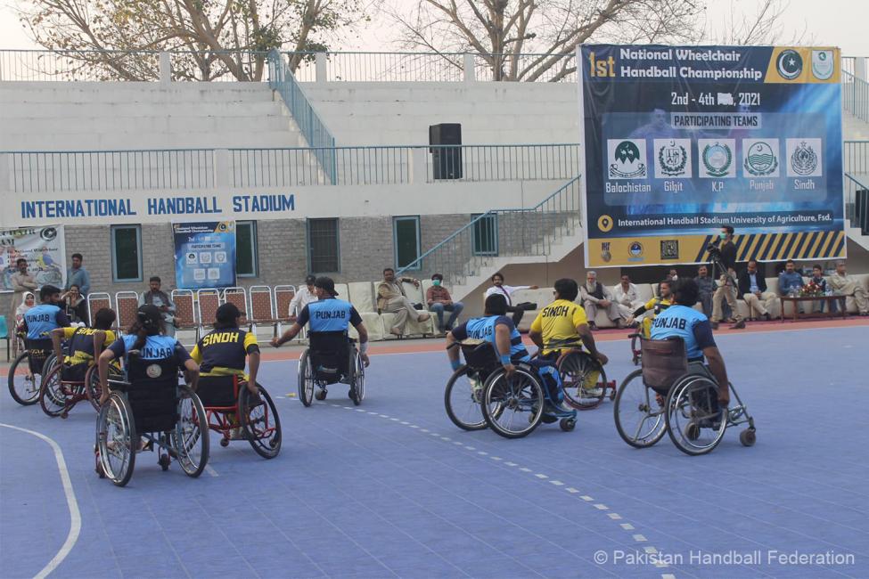 Wheelchair Handball 