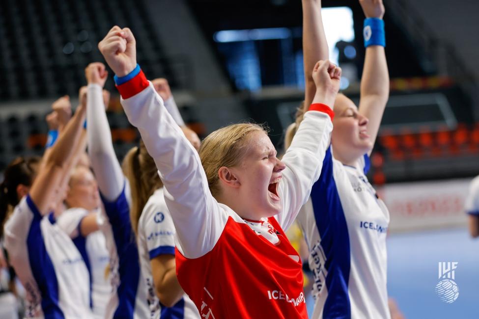 Iceland celebrating