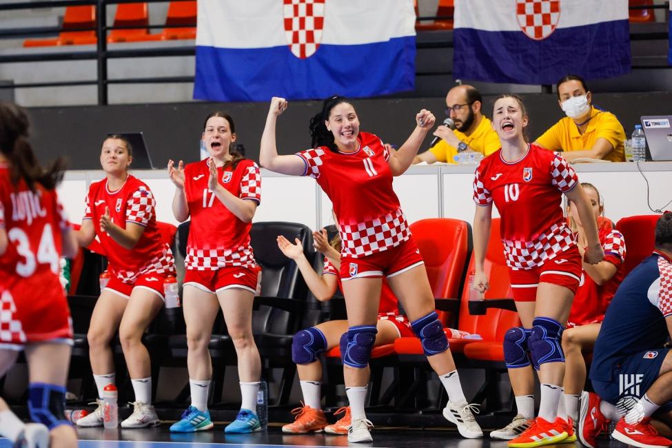 Croatia celebrating