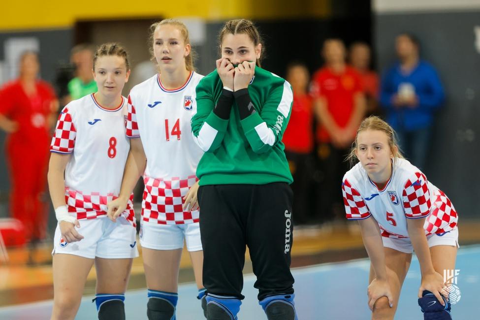 Croatia during penalties
