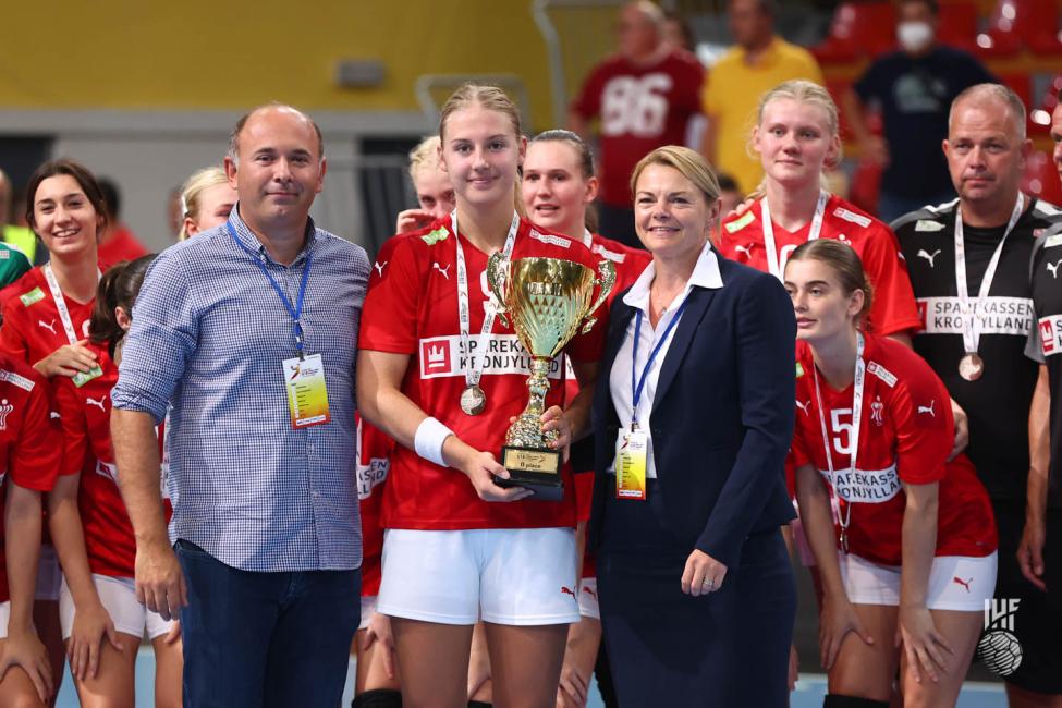 Runners-up Denmark