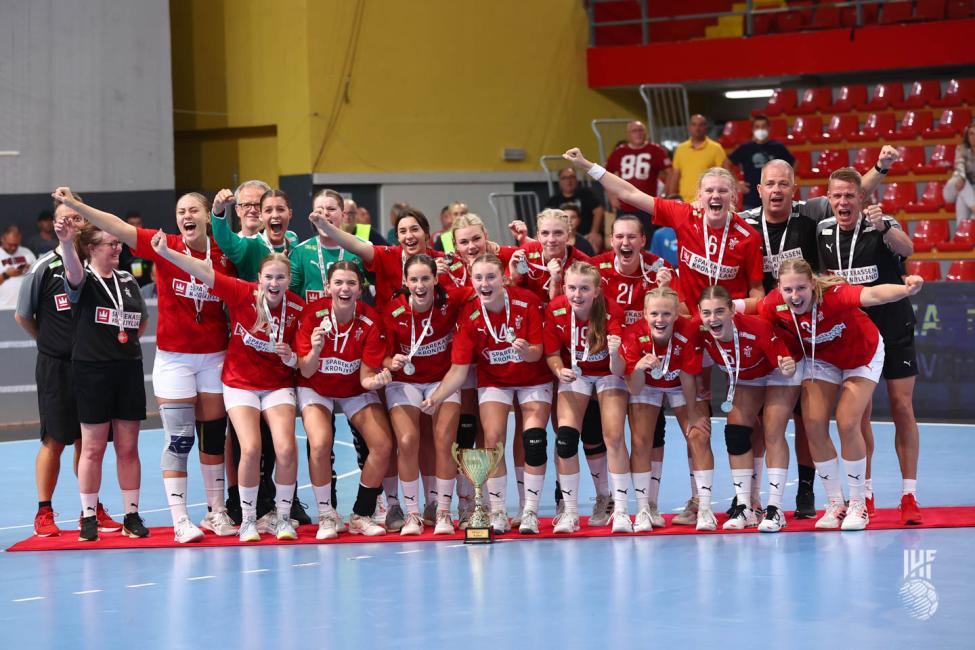 Runners-up Denmark