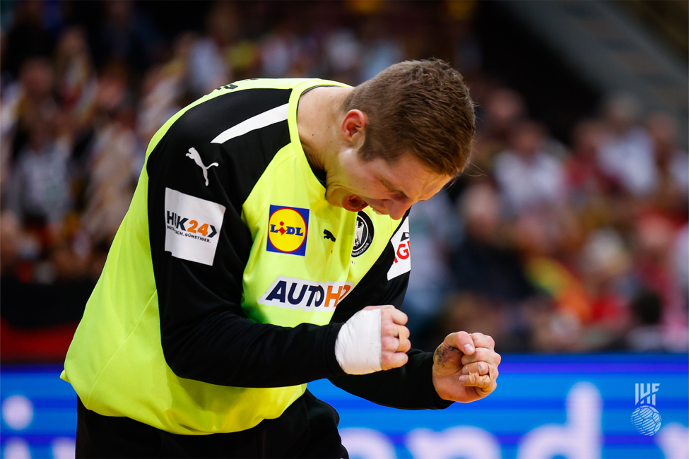 Germany goalkeeper celebrating