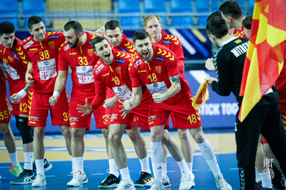 North Macedonia line-up