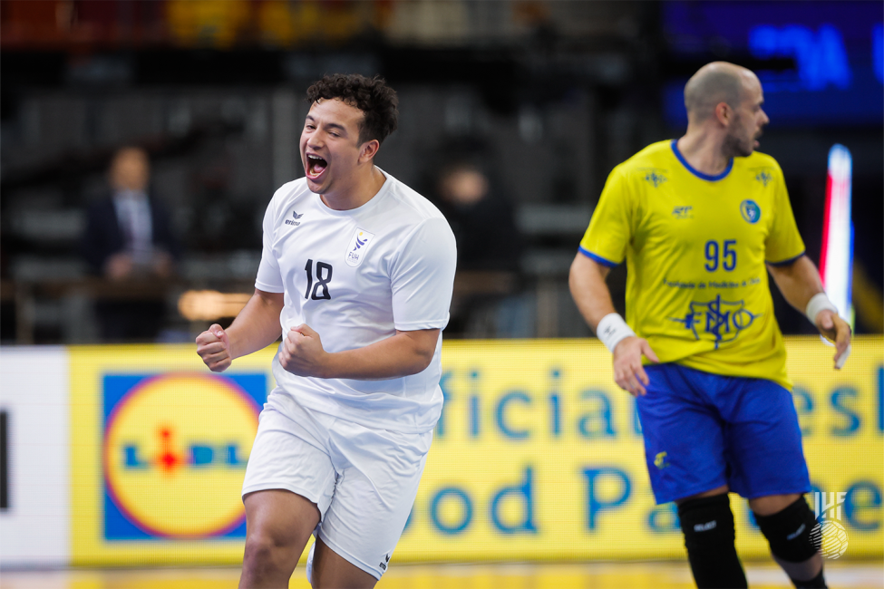 Jugador uruguayo celebrando