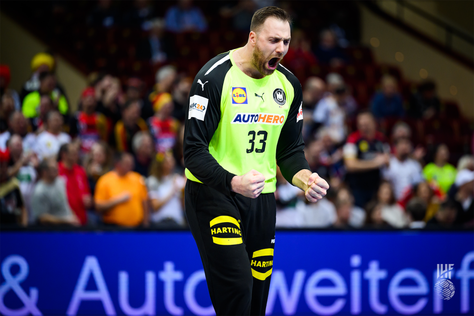 Germany goalkeeper celebrating