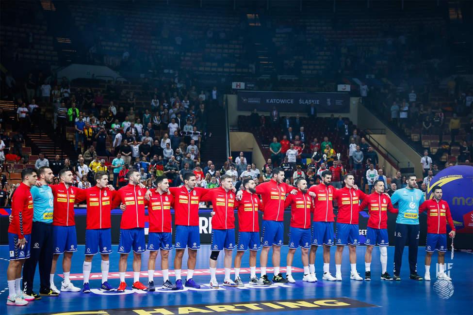 Serbia line-up