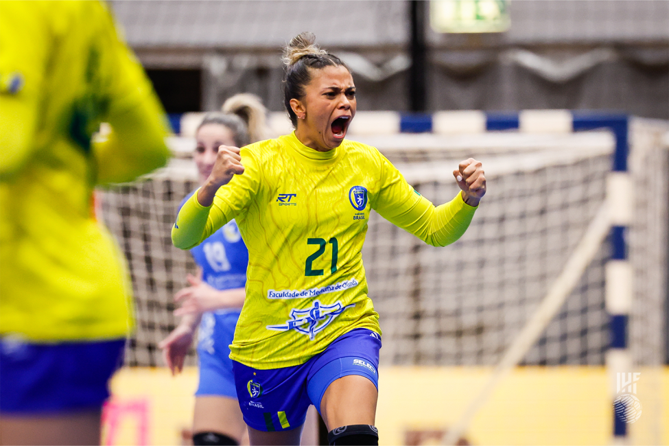 Brazil player celebrating