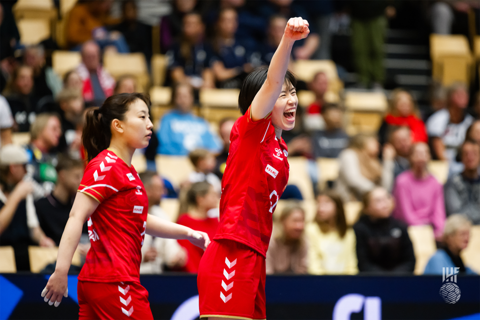 Japan player celebrating