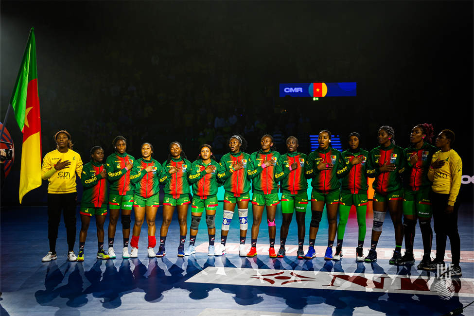 Cameroon line-up