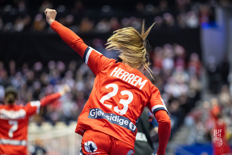 Norway player celebrating