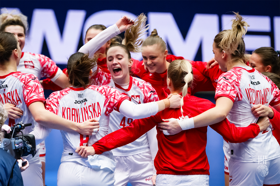 Poland team celebrating