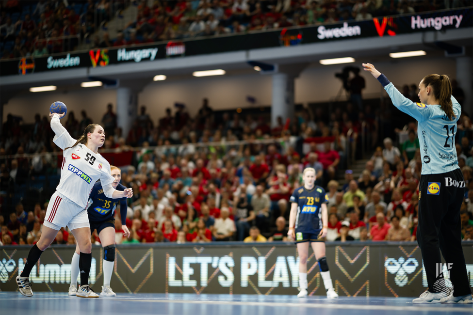 Penalty during the match Sweden vs Hungary