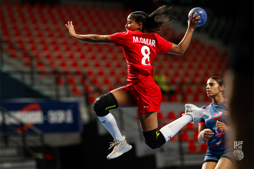 Egypt player shooting