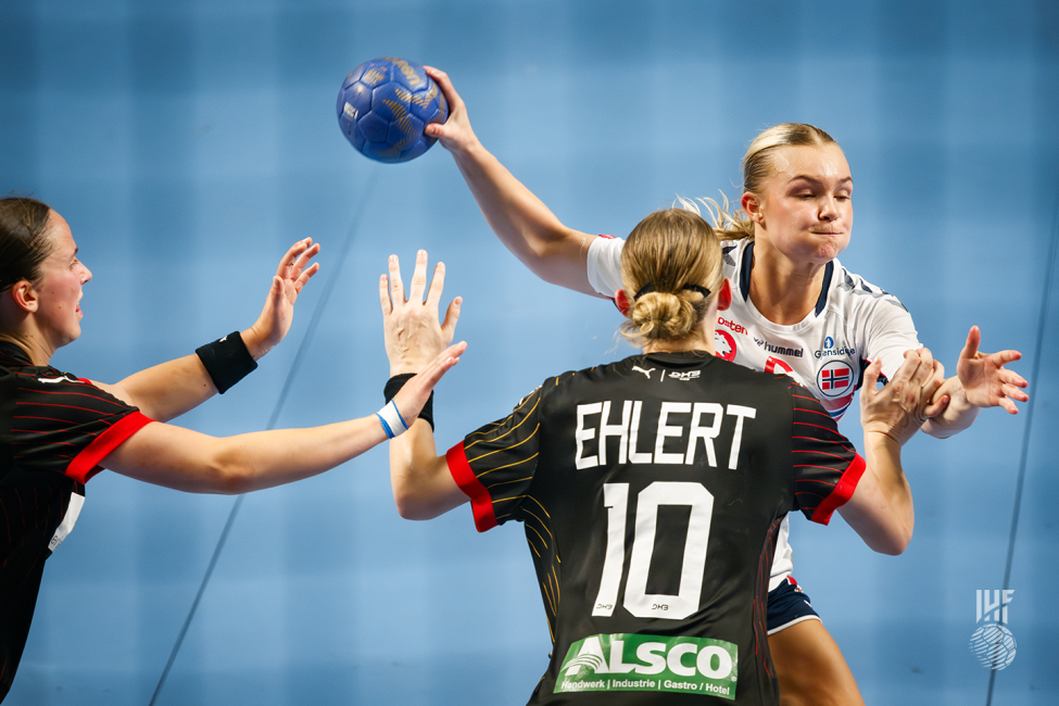 Norway player attacking