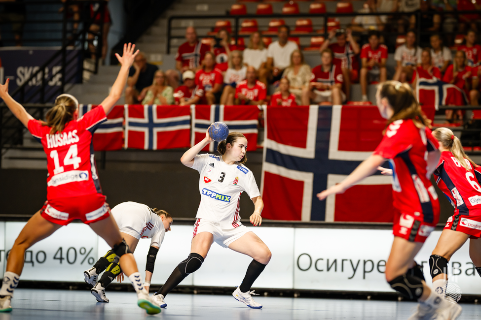 Hungary player shooting