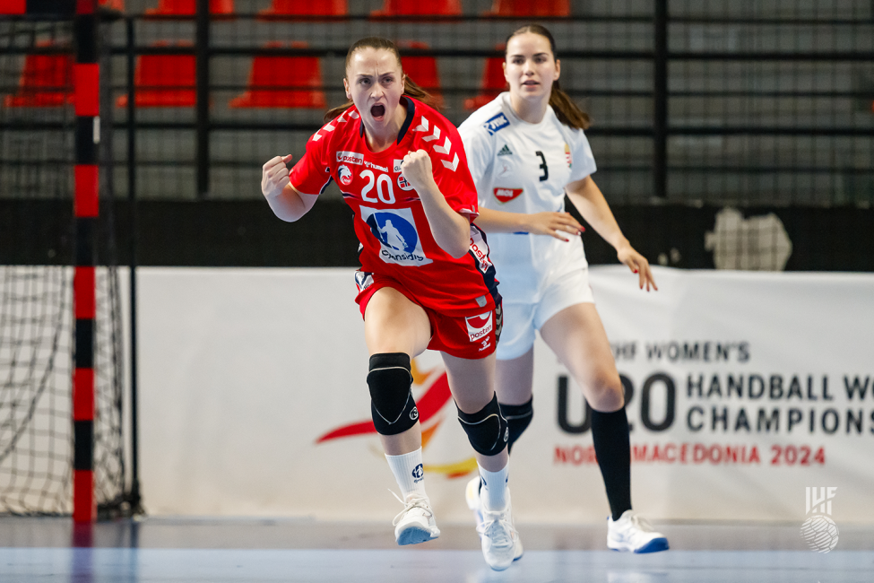 Norway player celebrating