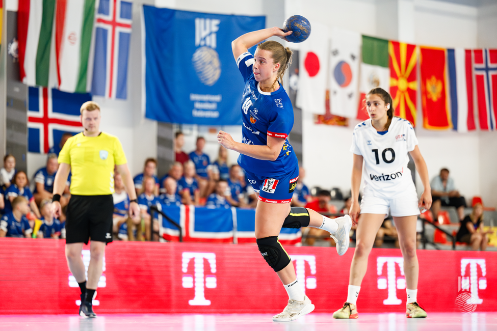 Iceland player shooting