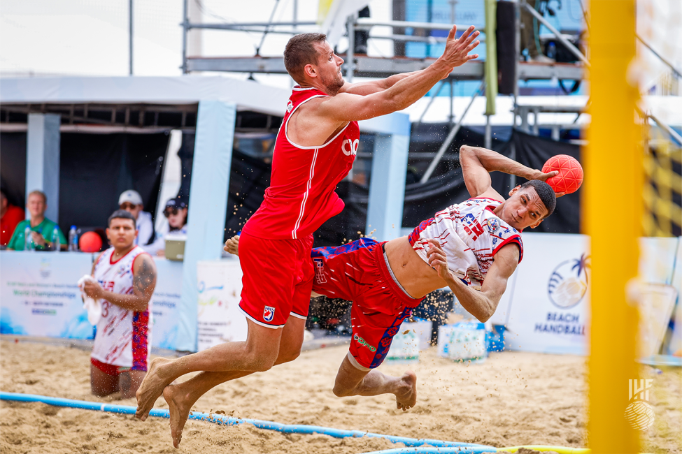 Puerto Rico player shooting