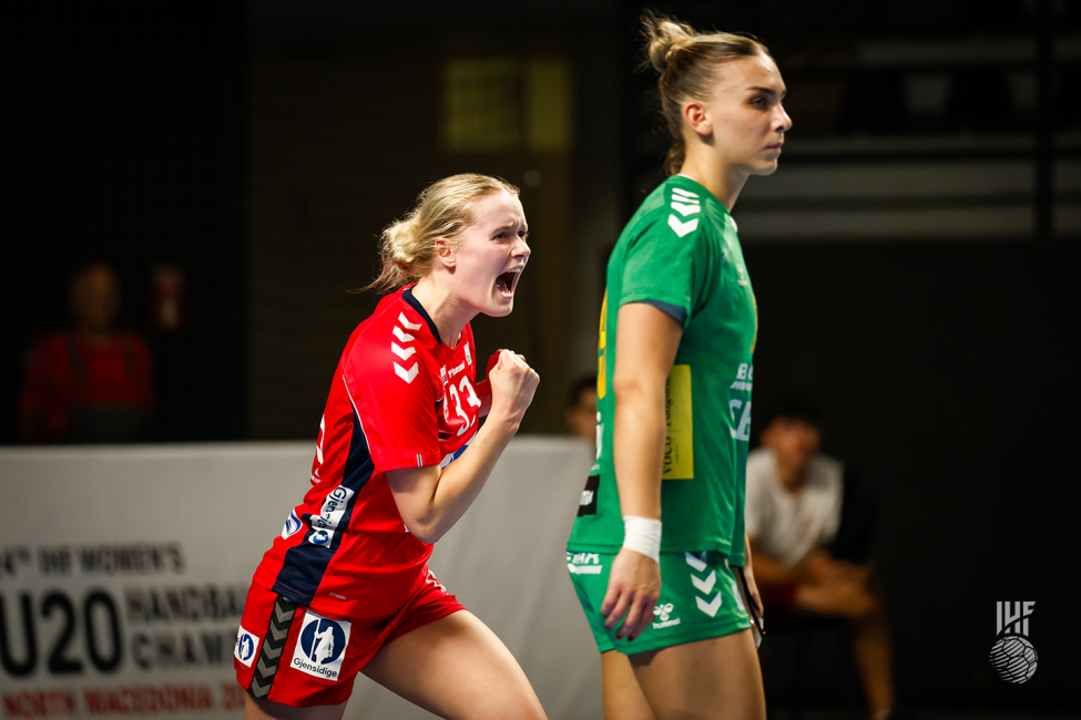 Norway player celebrating