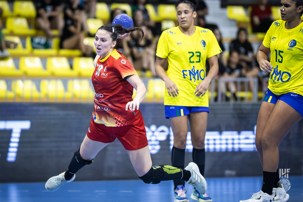Romania player shooting