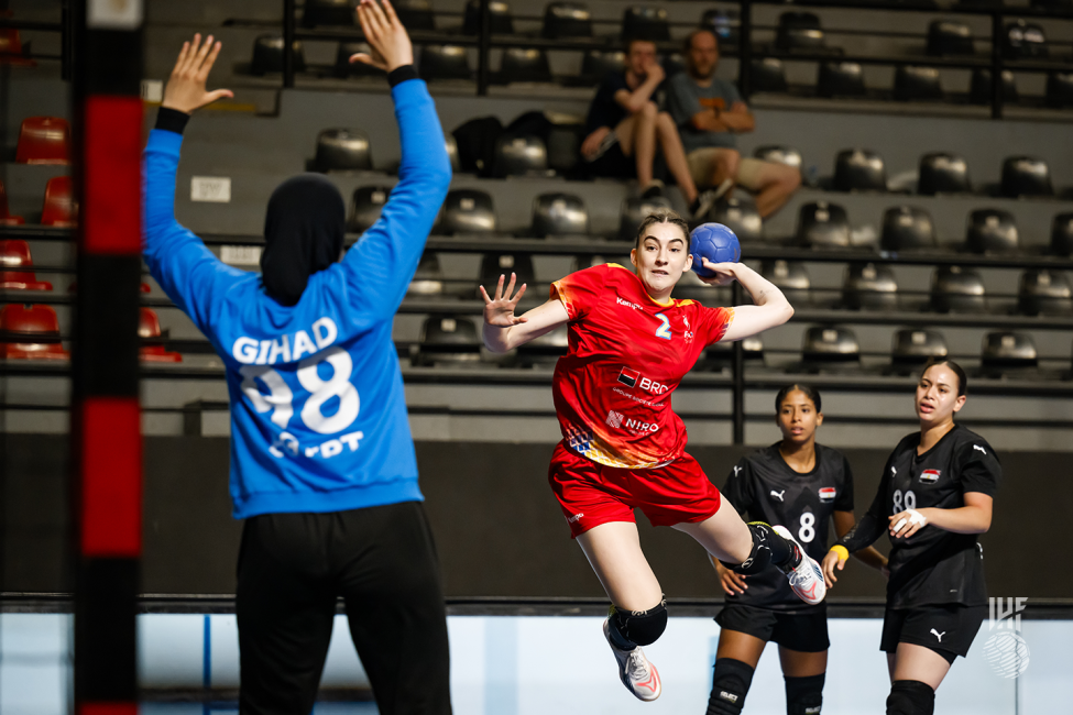Romania player shooting