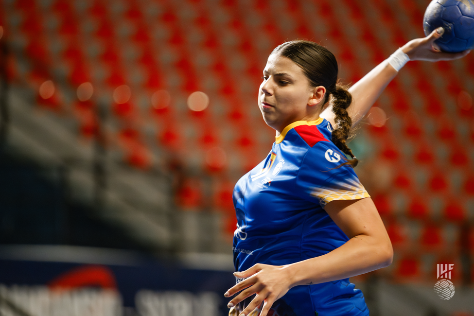 Romania player shooting