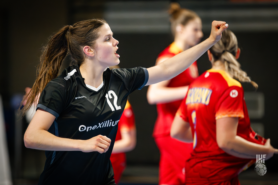 Netherlands player celebrating