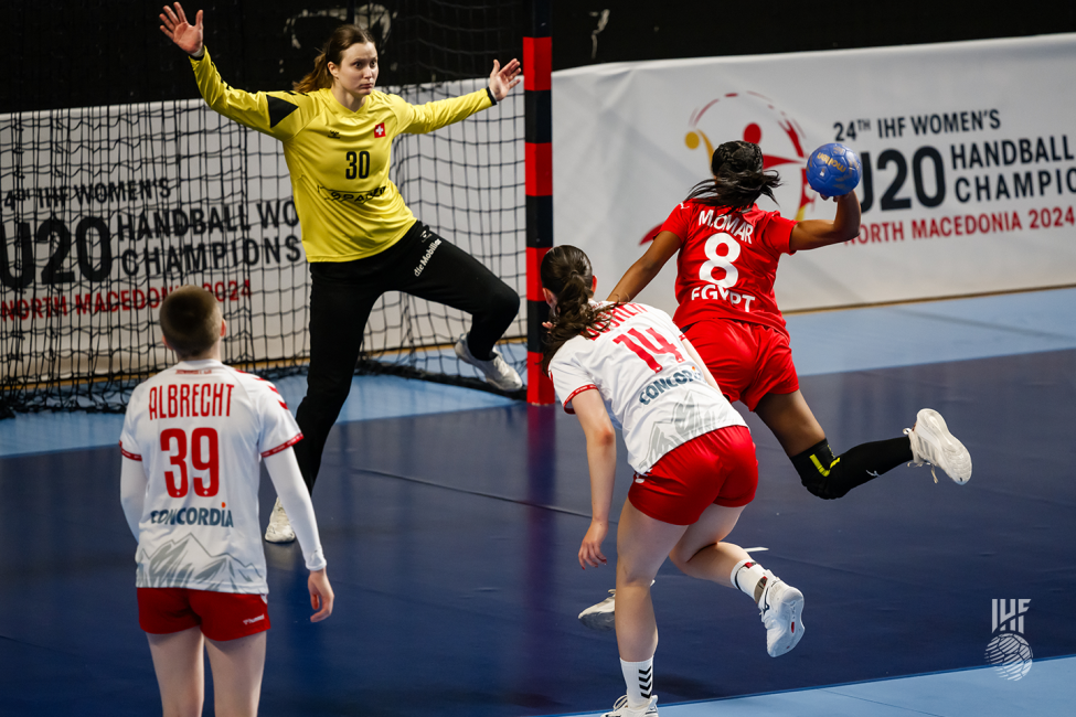 Egypt player shooting