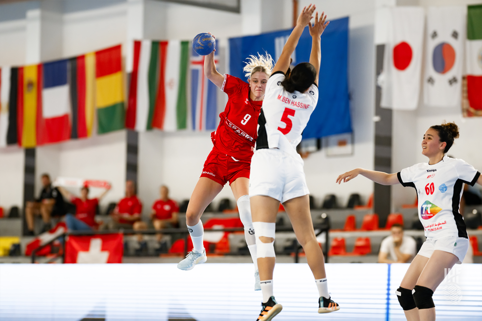 Switzerland player attacking
