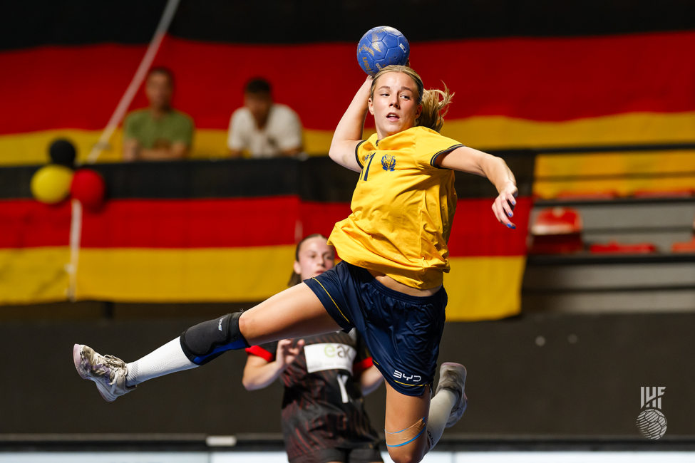 Sweden player shooting