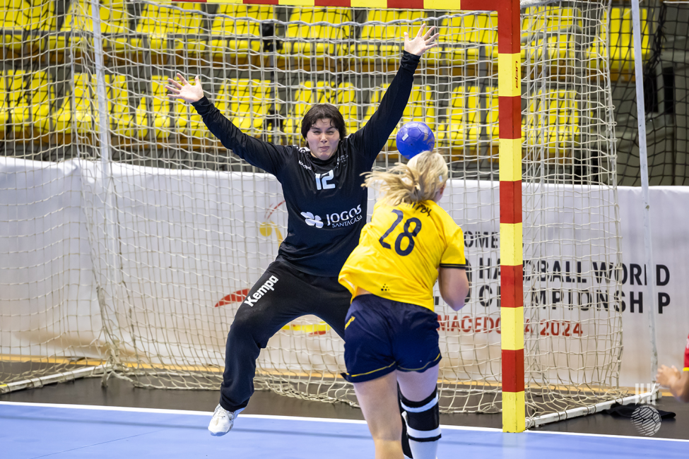Sweden player shooting