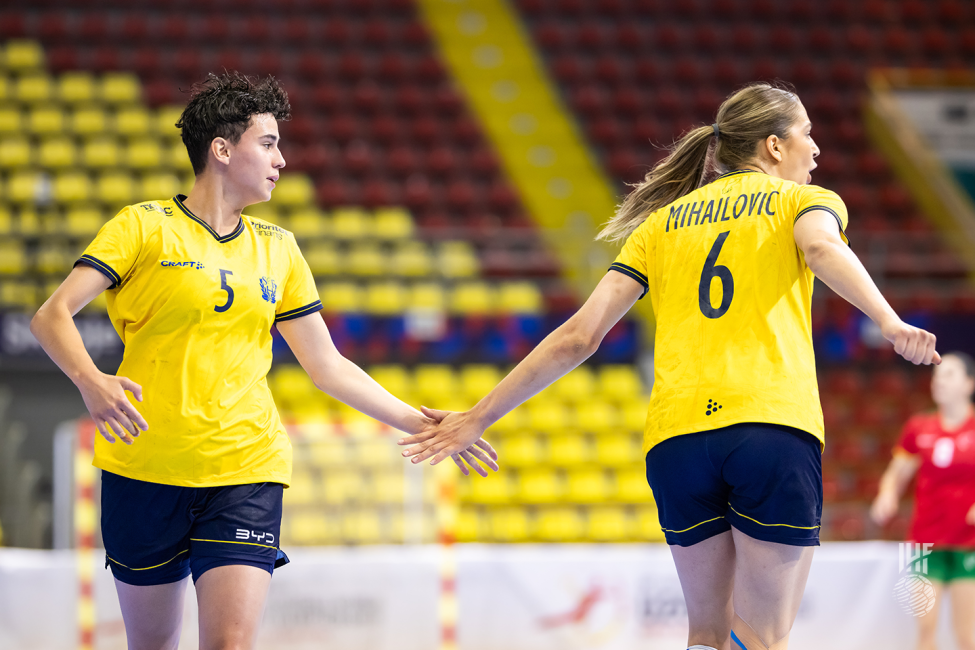 Sweden players celebrating