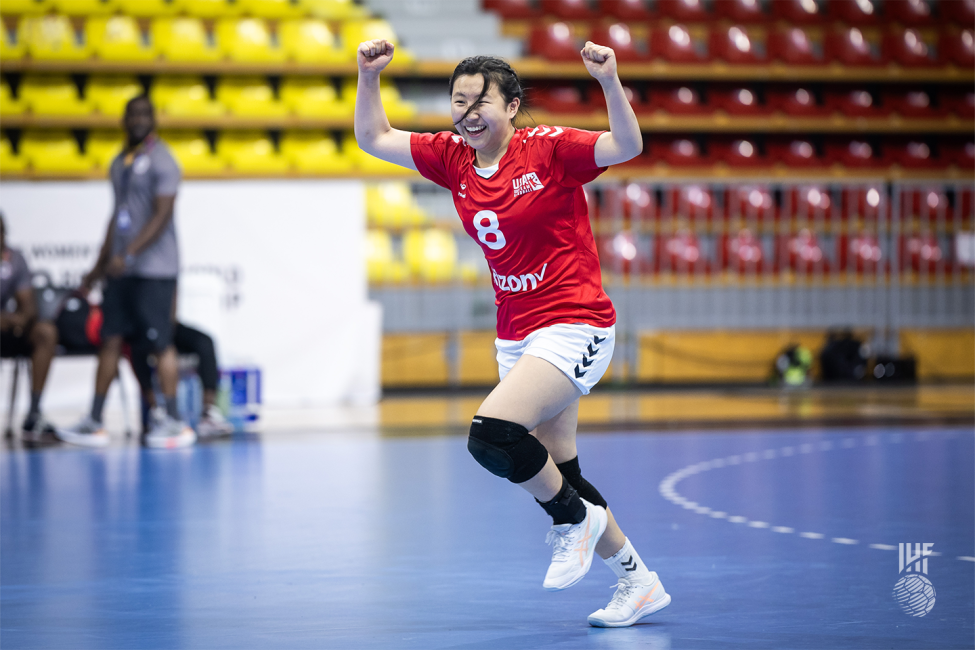 USA player celebrating