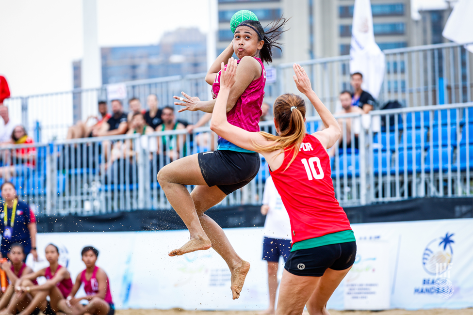 Philippines player shooting